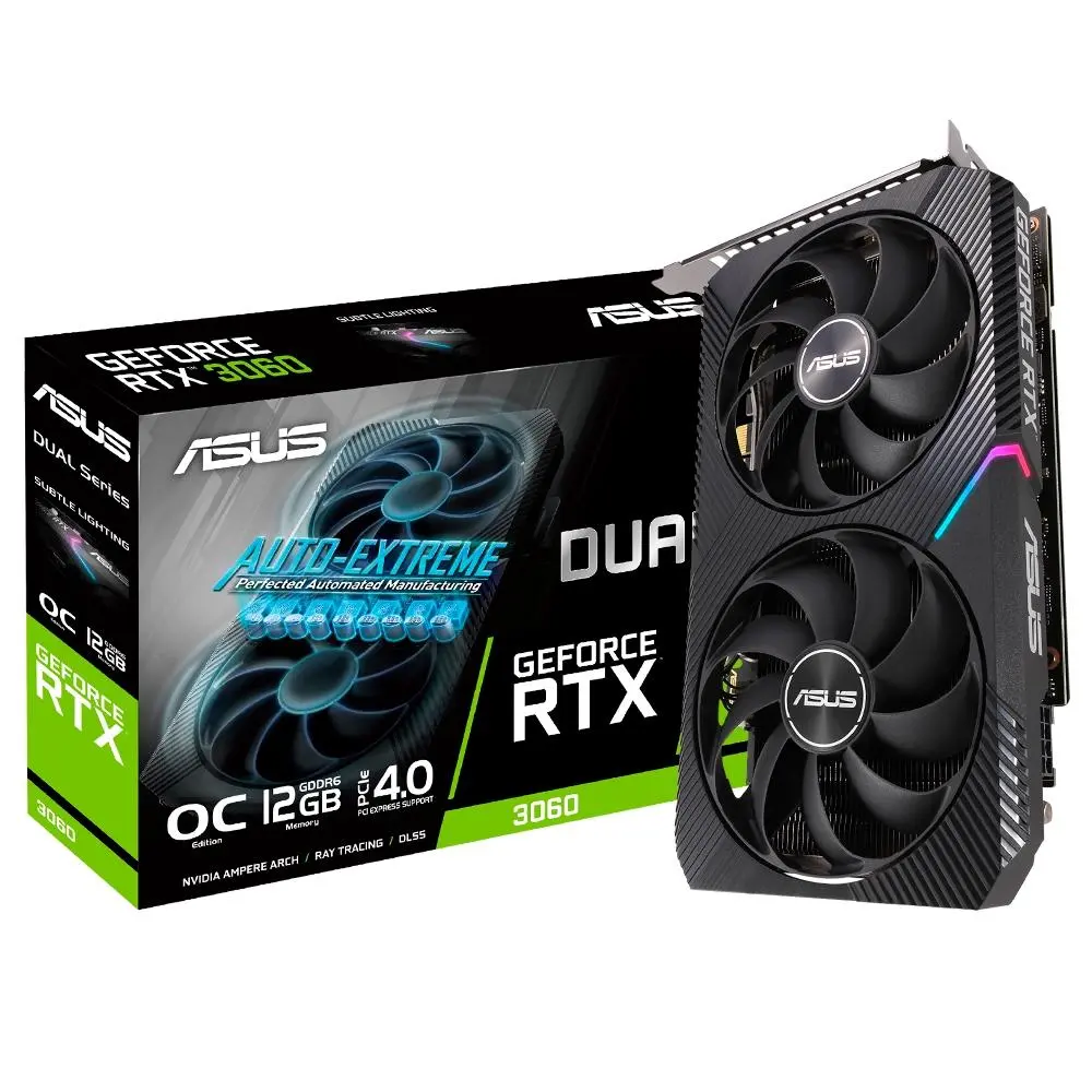 GPU RTX 3060 12GB ASUS DUAL